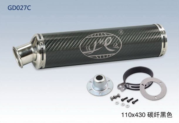 110x430 CARBON FIBER BLACK