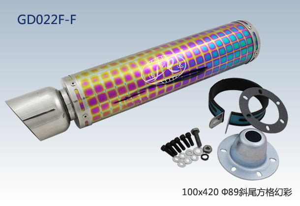 100X420 Ф89 OBLIQUE END GRID FLAME
