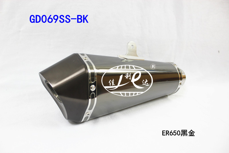 GD069SS-BK ER650 BLACK STAINLESS STEEL
