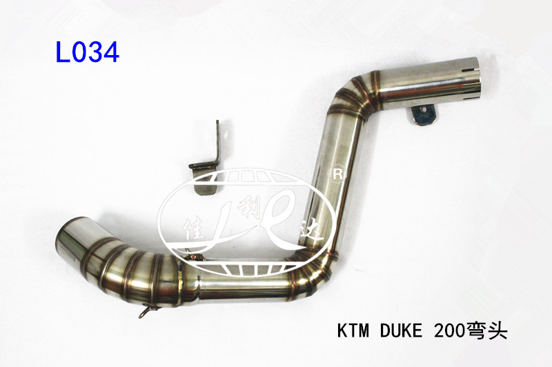 L034 KTM DUKE 200 LINK PIPE