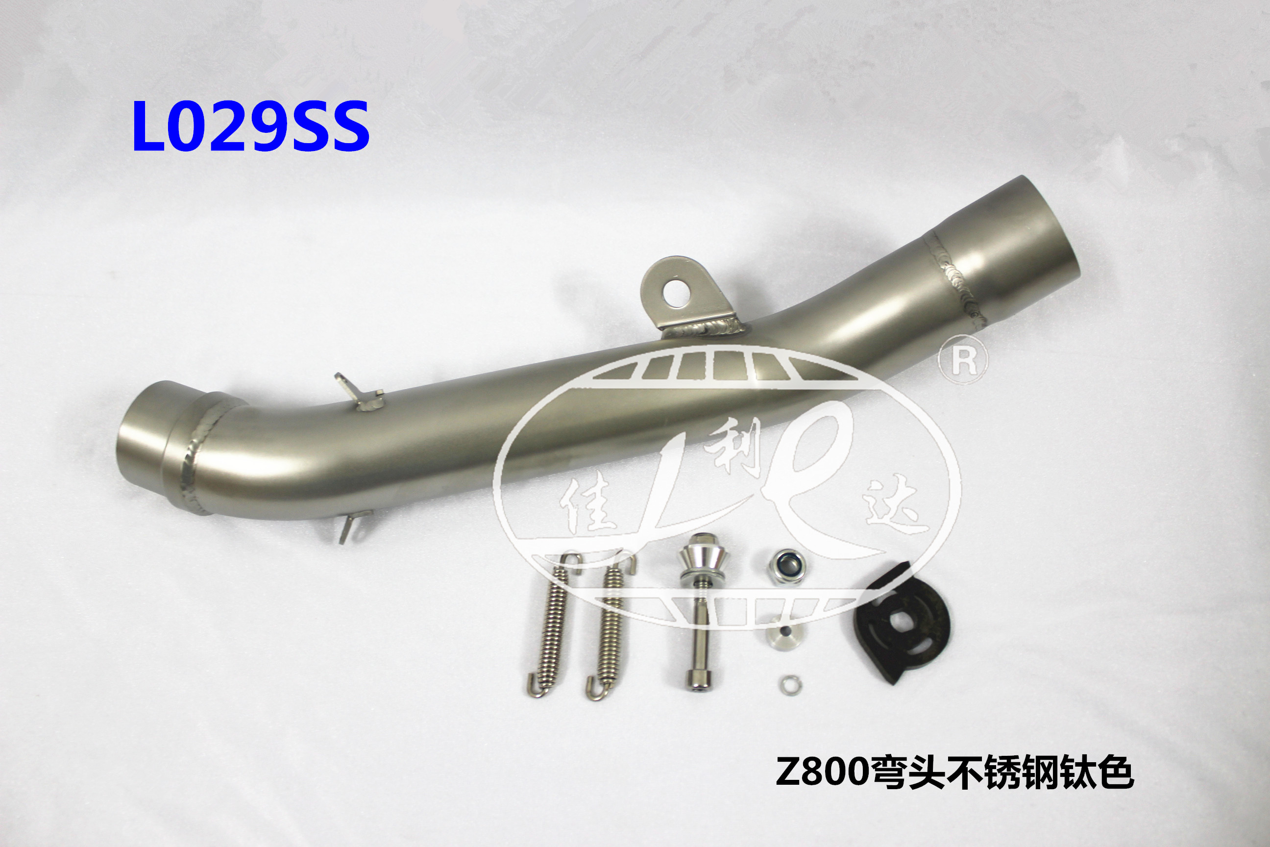 L029SS Z800 LINK PIPE TITANIUM COLOR STAINLESS STEEL